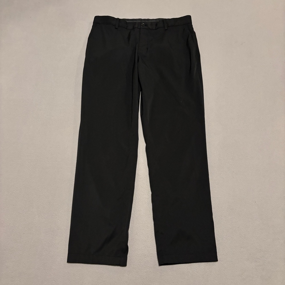 NIke Golf‎ Chino Pants 34x32 Black Modern Flex Fit Breathable Outdoor Spring
